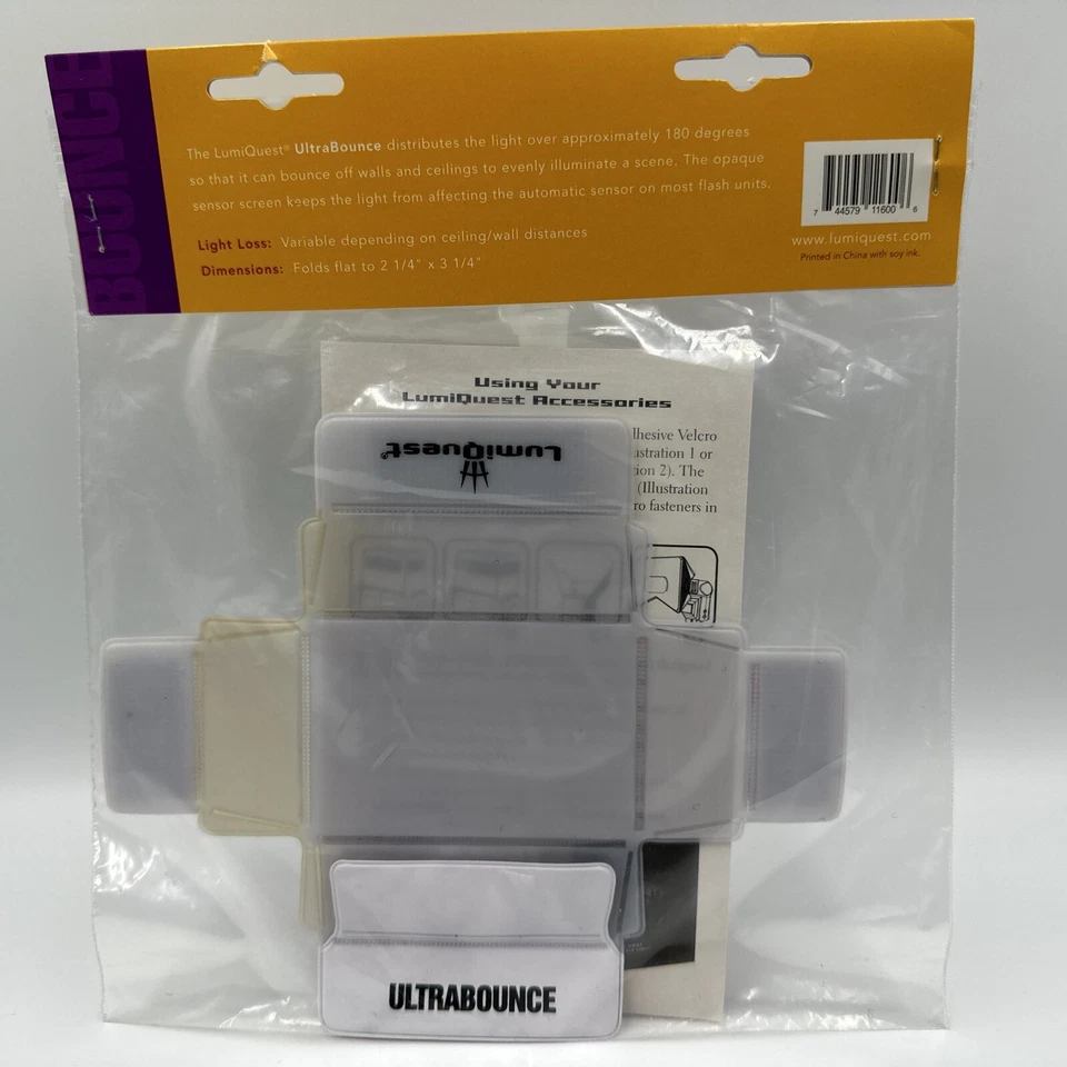 BRAND NEW LumiQuest UltraBounce LQ-116 180 Degrees of Light - Image 4 of 4