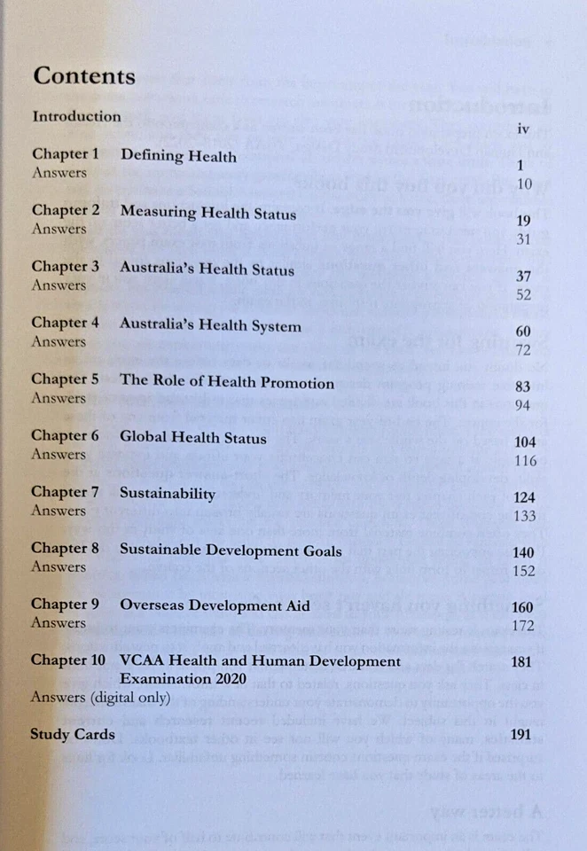 Cambridge Checkpoints 2021 VCE Health And Human Development Units 3 &4 - Image 4 of 4