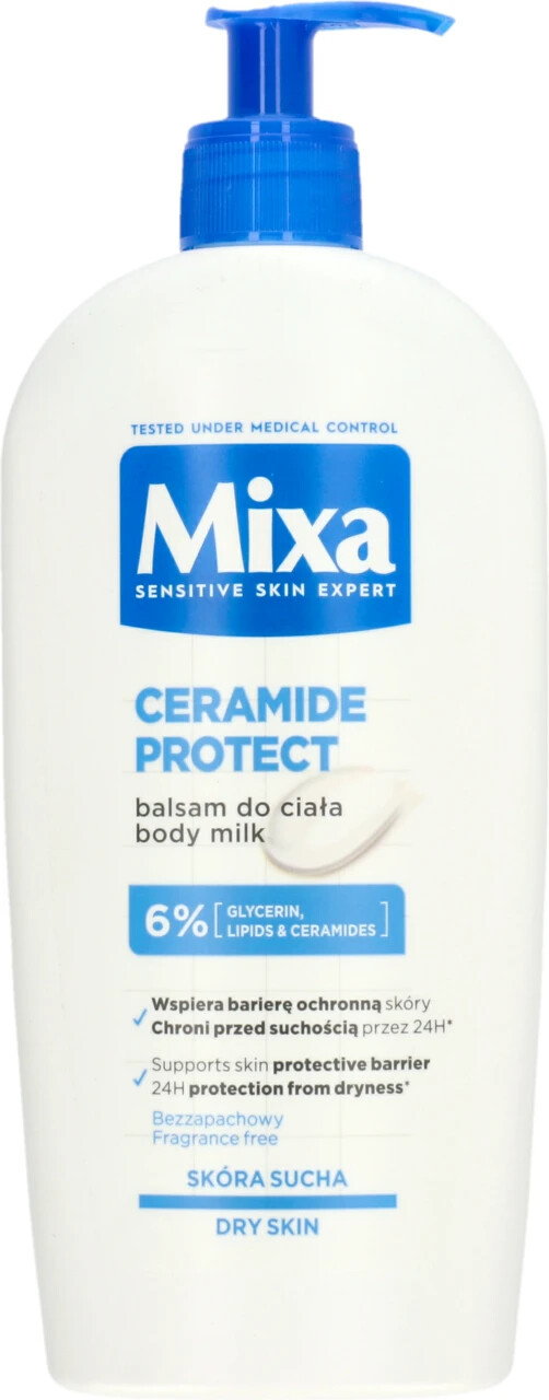Mixa Sensitive Skin Expert Ceramide Protect Body Milk For Dry Skin  400ml