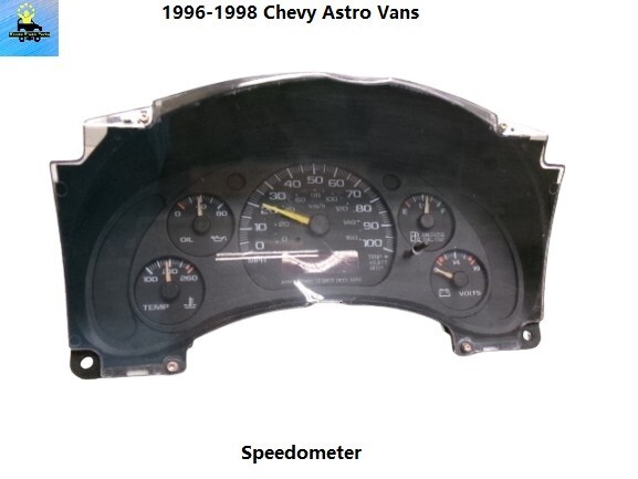16193280J 96 97 98 Chevy Astro Gas Speedometer Instrument Cluster
