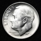 1952-S Roosevelt Silver Dime AU/UNC or BETTER - Complete Your Album!