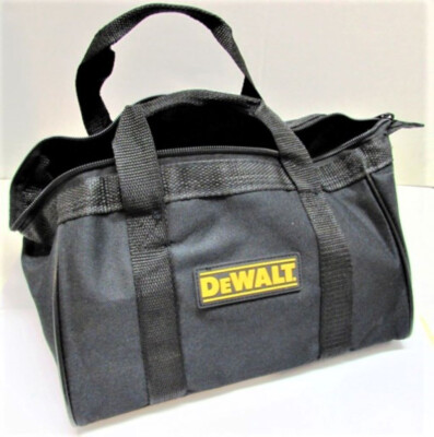 DEWALT SOFT SIDED 10'' TOOL BAG, HOLDS 1-2 TOOLS, BATTERY, CHARGER, MORE - NEW