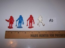 Vintage MPC Toy Plastic ASTRONAUTS - Lot AD