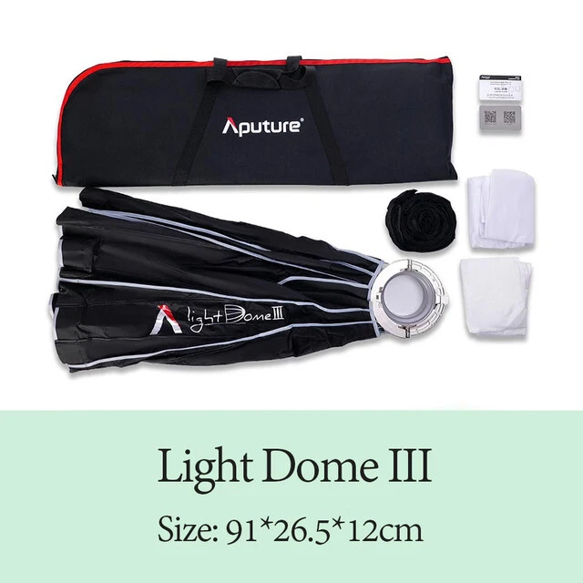 Aputure Light Dome III 90cm Softbox Diffuser Bowens Mount for Amaran 300c 150c - Image 3 of 4