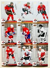 2017 UPPER DECK TEAM CANADA JUNIORS HOCKEY BASE 1-100 U PICK COMPLETE YOUR SET