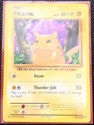 2016 Pikachu Basic Rare Card | eBay 2016 Pikachu Basic Rare Card | eBay