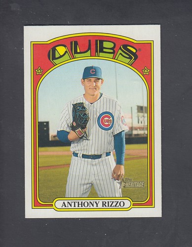 Anthony Rizzo [Error] #175 2021 Topps Heritage card