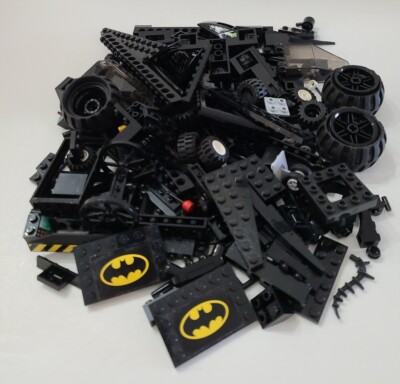 Bag of Mixed Black Bricks Tires Wheels Building Toys Lego Mega Bloks Read  ⬇️