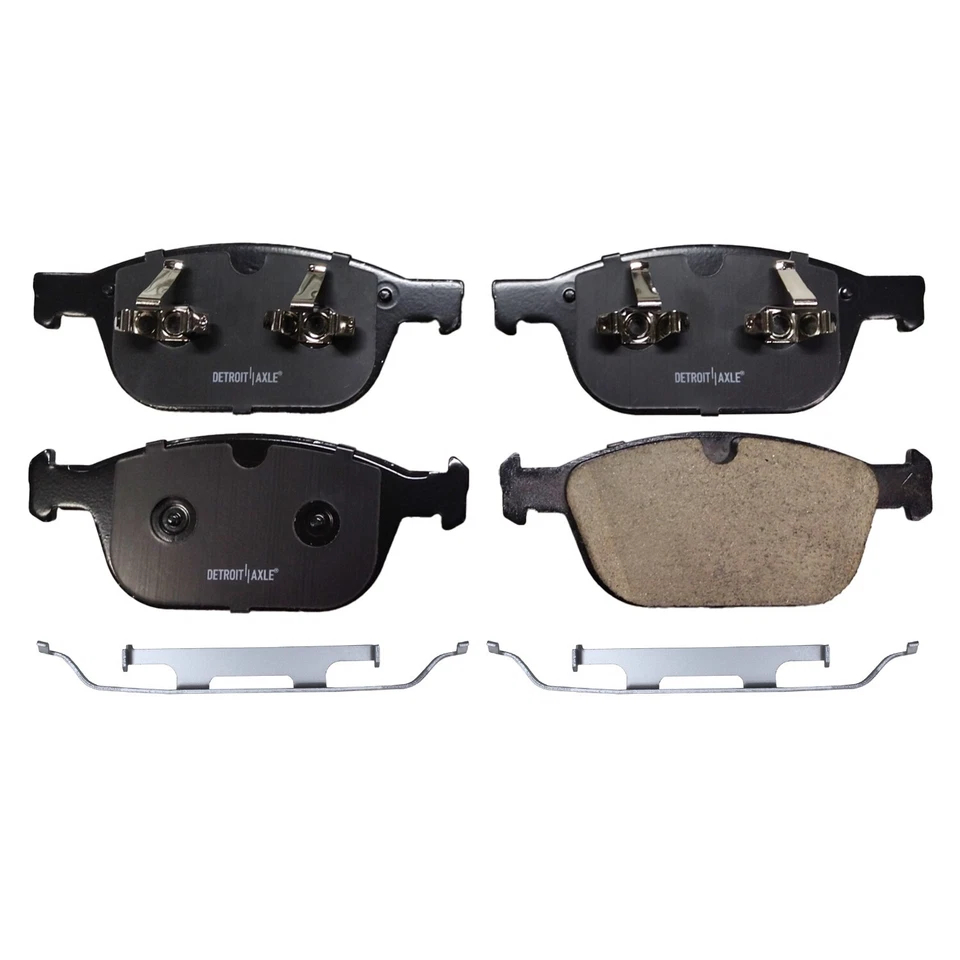 Front Ceramic Brake Pads with Hardware Set Kit for 2003 - 2015 Volvo XC60 XC90 — 第 3/4 张图片