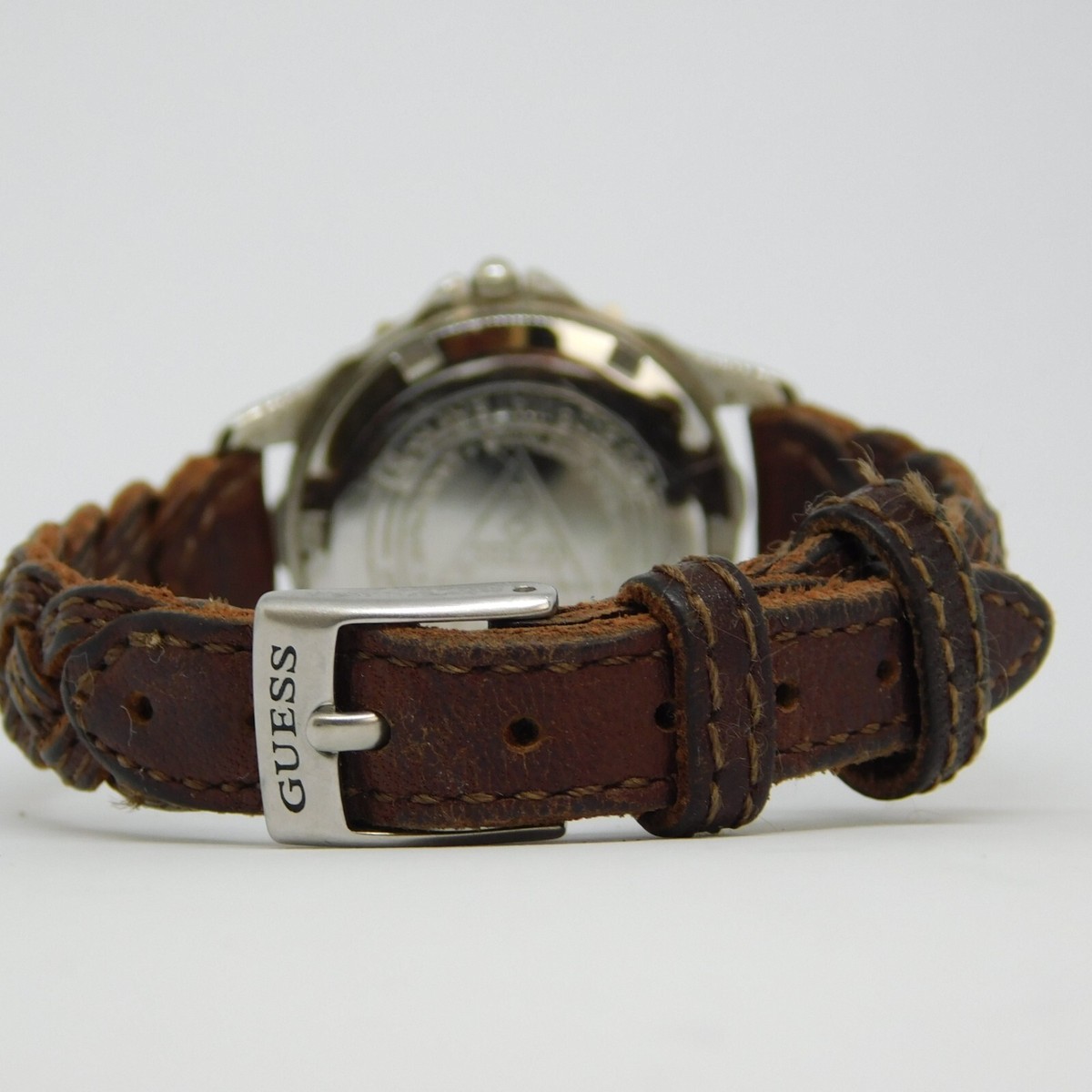 GUESS Waterproof Genuine Leather Band Quartz Women\'s Watch Guess Ladies Microsteel Quartz Analog Watch Original Genuine  main image 4
