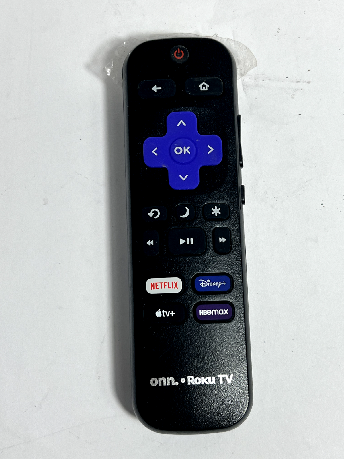 New ONN Roku TV Remote Control Netflix / Disney+ / Apple TV+ / HBOmax ...
