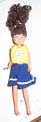Doll Kid Kore 90 Body 90 Head Brown Hair Blue Eyes Pink Lips Baby 7 1/2'' Tall