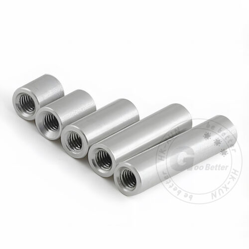 M2-M10 Alu DistanzhÜlsen Runden Langmutter AbstandshÜlsen Gewindemuffe 3,5-16mm - Bild 10 von 28