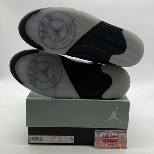 Size 14 - Paris Saint-Germain x Air Jordan 5 Retro Low Paname (DX6325-204) - Picture 7 of 8