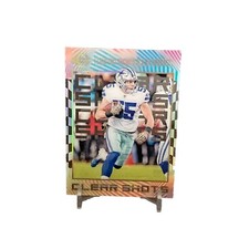 LEIGHTON VANDER ESCH 2019 Panini Illusions Clear Shots Gold /399 *Cowboys*