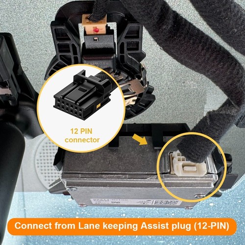 Adattatore di Alimentazione Dash Cam FitDVR (12 Pin) per Hyundai, Kia, Genesis. Tipo A #D3-038 - Foto 4 di 9
