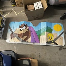Taz And Tweety Bird Car Shade