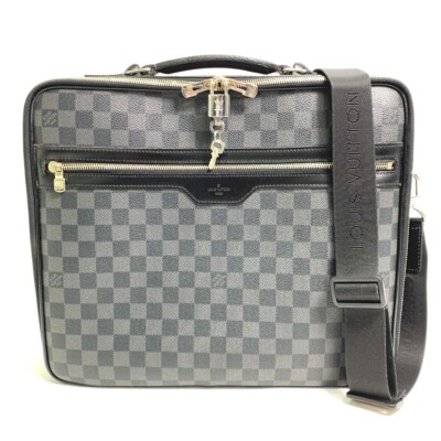 LOUIS VUITTON N58030 Damier Graphite Crossbody Steve 2WAYShoulder