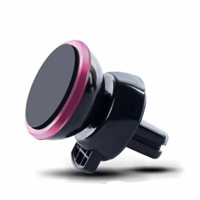360° Universal Rotating Magnetic Support Cell Phone Car Air Vent Mount Holder US