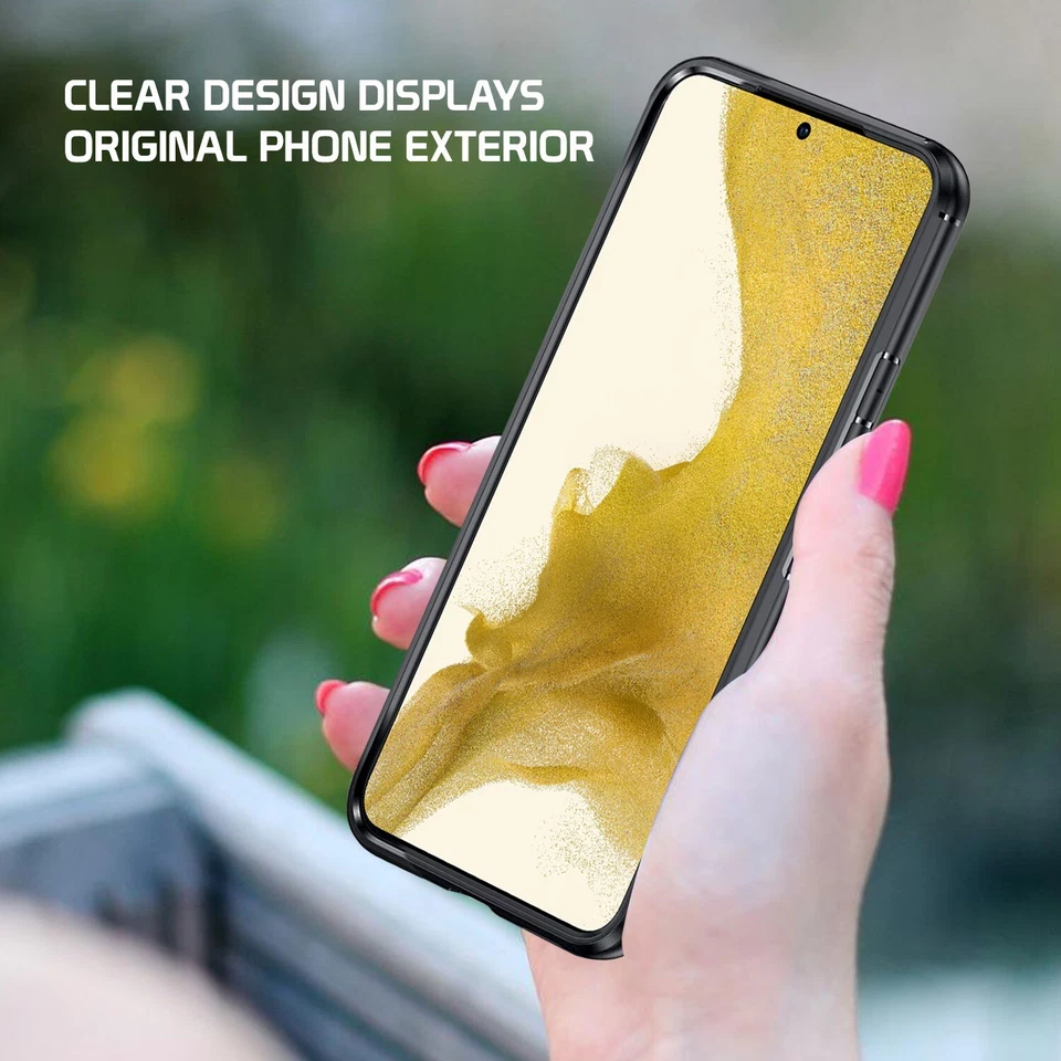 Slim Transparent Shockproof Scratch Resistant Case for Samsung Galaxy S22 Plus - Image 2 of 4