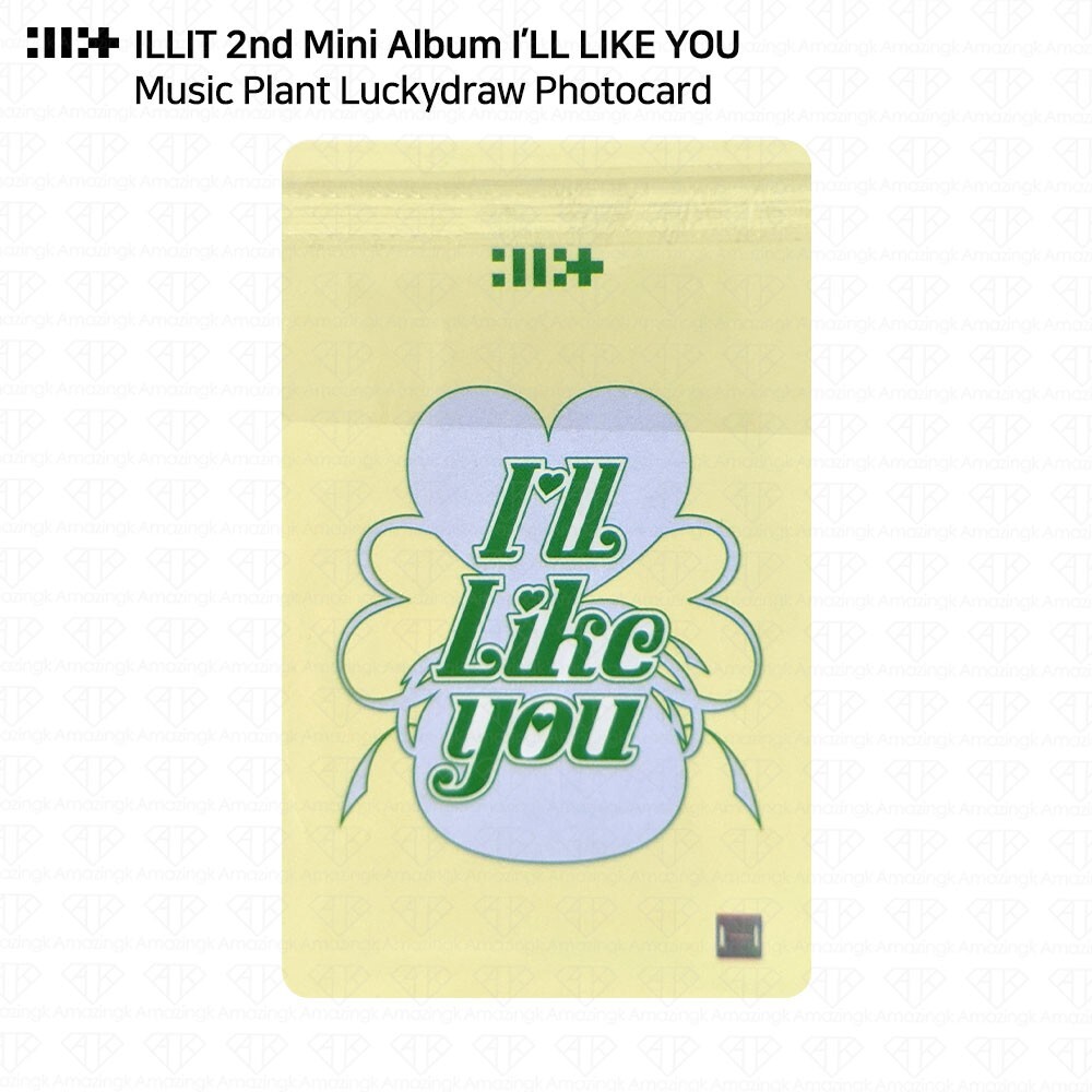 ILLIT 2nd Mini Album I'LL LIKE YOU Music Plant Luckydraw Photocard