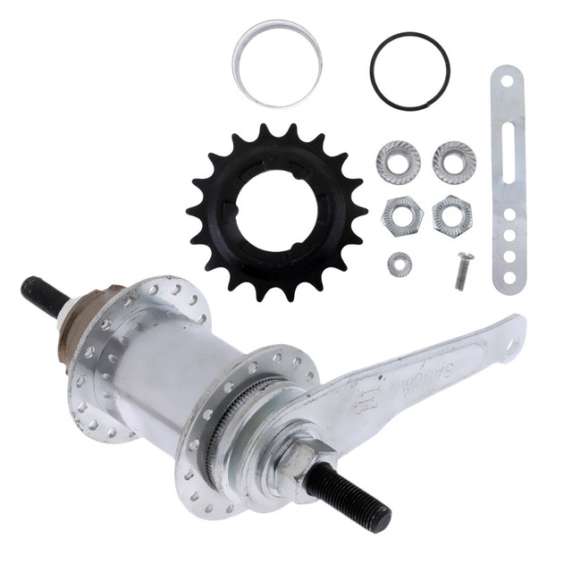 Bicycle Coaster Brake Hub 32/36 Hole Fixed/Free Gear Universal Standard