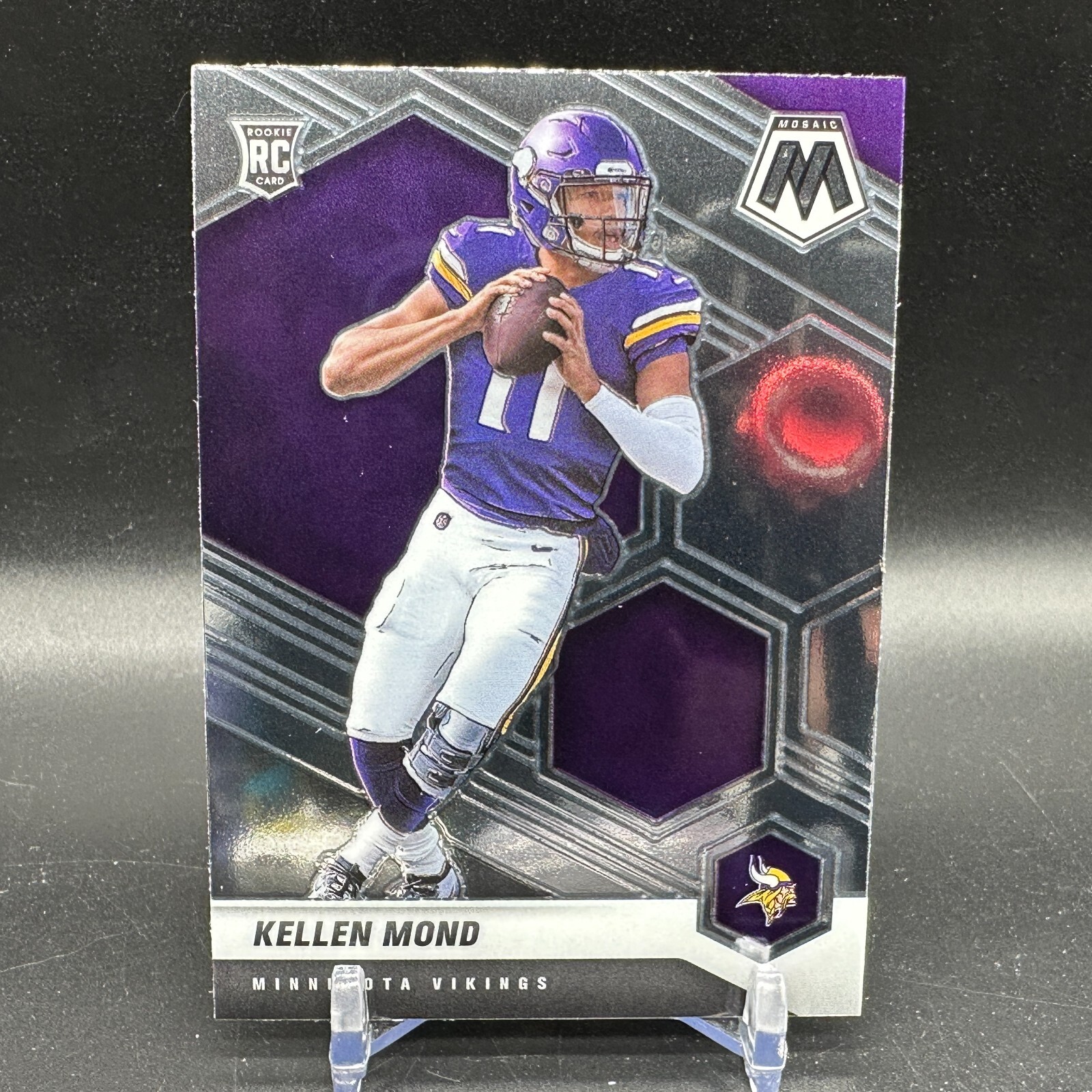 KELLEN MOND Rookie 2021 Panini Mosaic RC #321 Aggies VIKINGS