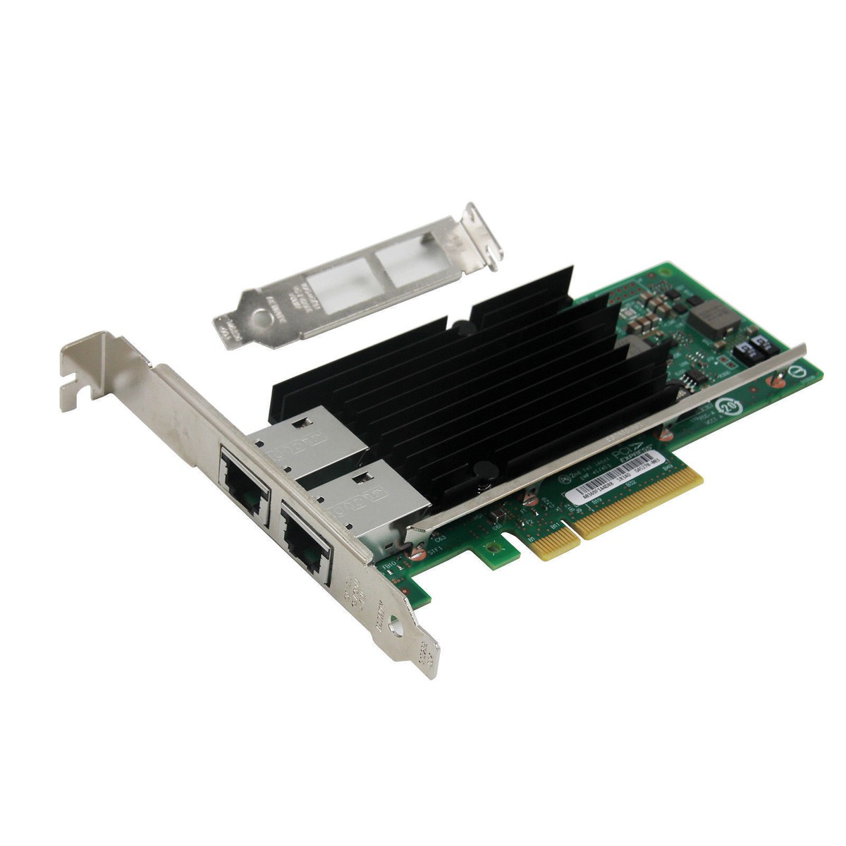 Hp 716589-001 Intel X540-t2 Adaptador De Red HP Ethernet 10 GB 2 Puertos - Modelo 561T, Compatible Con PCIe X8, Piezas 716591-B21 / 717708-001 Intel X540-T2 HP