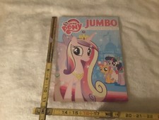 Vintage 2012 My Little Pony Jumbo Coloring And Activity Book