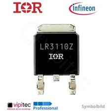 IRLR3110Z N-Kanal MOSFET 100V 42A 140W SMD DPAK TO-252AA 3110 IRLR3110ZPBF