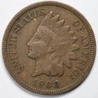 1908-S Indian Head Penny San Francisco Mint Very Good (VG)