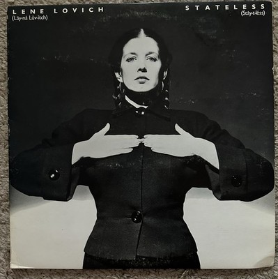 Lene Lovich Stateless LP 1979 Stiff Epic New Wave Punk Rock Vinyl