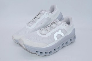 On Running Cloudmonster White Trainers UK6 EU39 US8 Womens