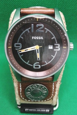 Junk or Drank FOSSIL beige quartz analog wristwatch