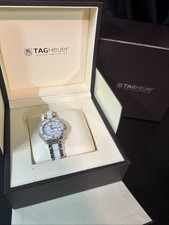 TAG Heuer Formula 1 Women's Quartz Date White Dial 32mm SS Bracelet 200m
