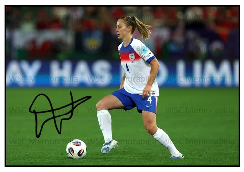9876. Keira Walsh Signed Pictures (A4 Prints) England Chelsea Barcelona Man City