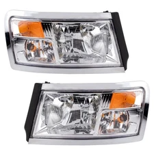 Headlight Assembly Set Fits 2008-2010 Dodge Dakota 2011 Ram
