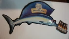 VINTAGE 1998 RARE Miller Lite Sign Miller Time Sailfish Marlin Metal Beer Sign