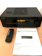 Pioneer VSX-D307 Stereo 5.1 AV Receiver with Remote Bundle - WORKS - Watch Video