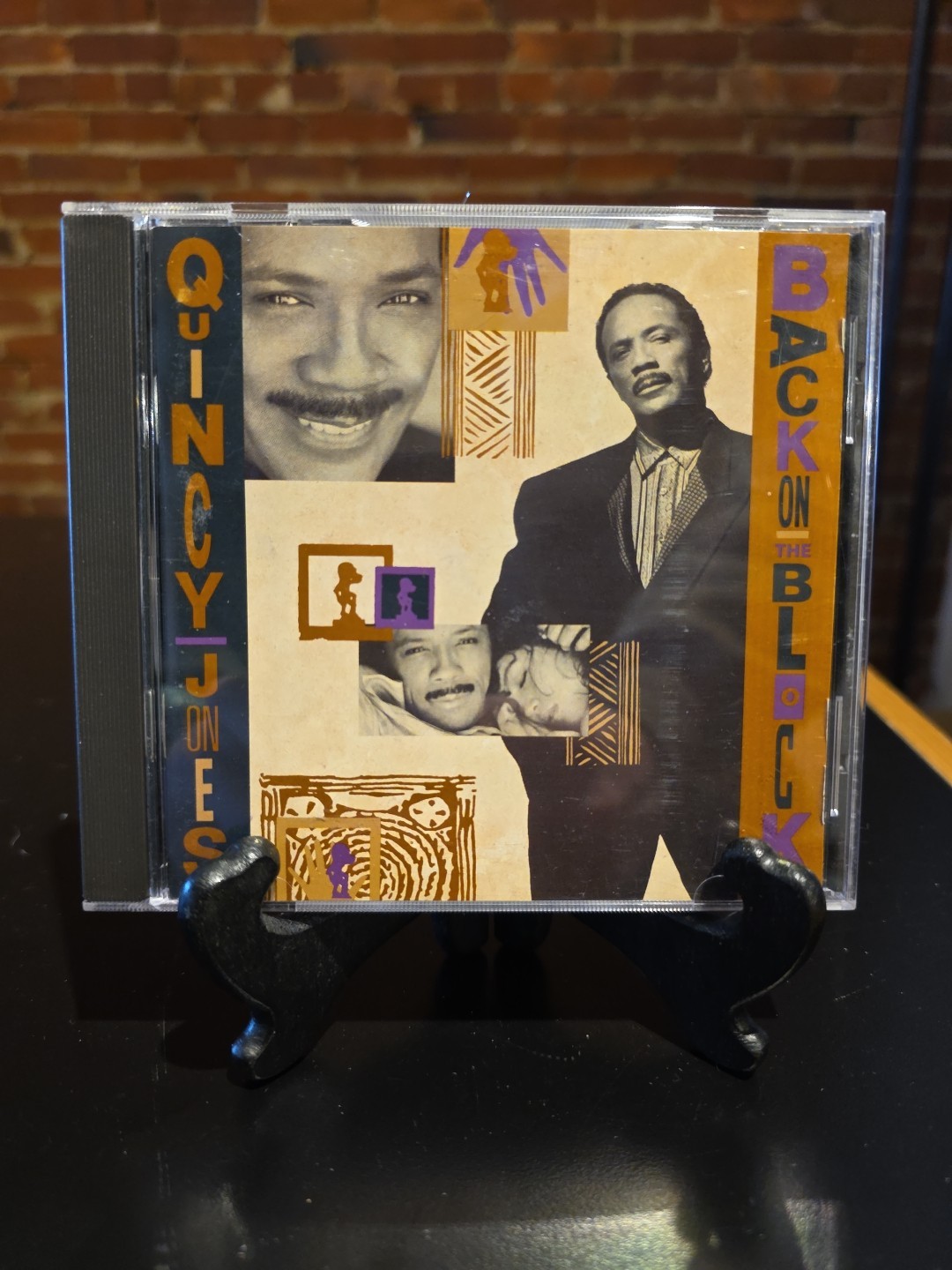 Quincy Back on the Black
