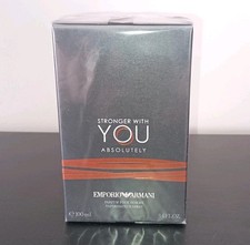 Stronger With You Absolutely Parfum Emporio Armani 3.4 oz 100 ml For Men NEW