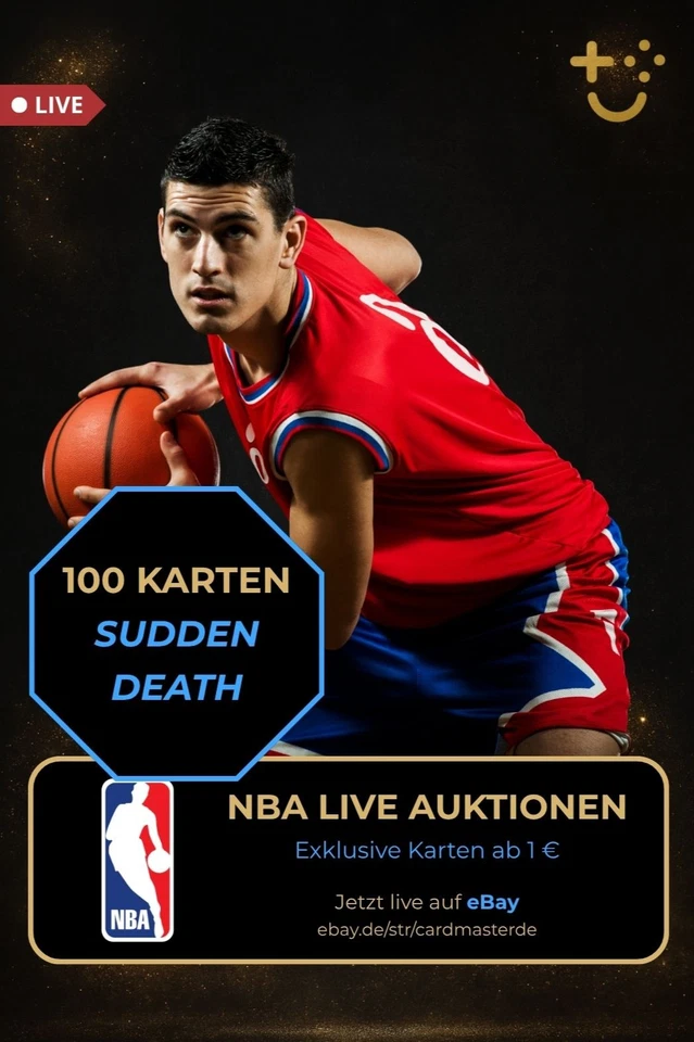 100 NBA-Einzelkarten Start ab 1€ / Sudden Death / Numbered & More