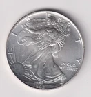 1993 W WALKING LIBERTY AMERICAN EAGLE .999 FINE SILVER DOLLAR COIN 1oz $1.00