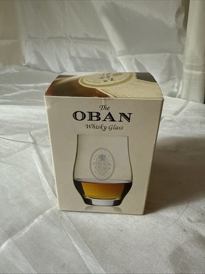 OBAN 1794 WEST HIGHLAND MALT WHISKY TASTING GLASS Rock Glass W/ Box