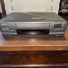 ORION VR0101A VCR VHS Player/Recorder Tested Works