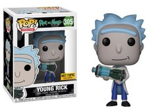 Funko POP! Animación Rick and Morty Young Rick #305 Hot Topic Exclusivo