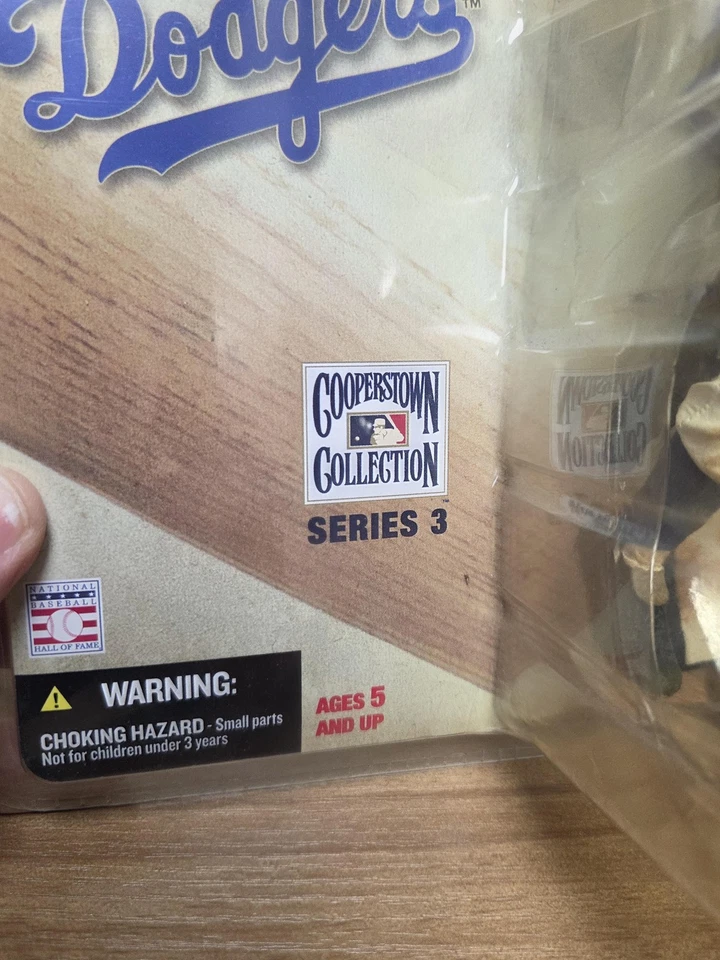 Figura McFarlane SportsPicks Cooperstown Serie 3 Jackie Robinson Dodgers 42 MLB Foto 4 de 4