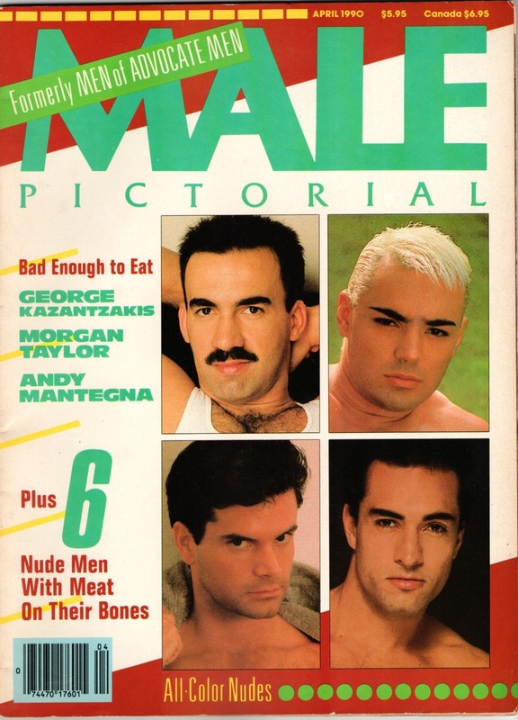 Male Pictorial  magazine   April 1990