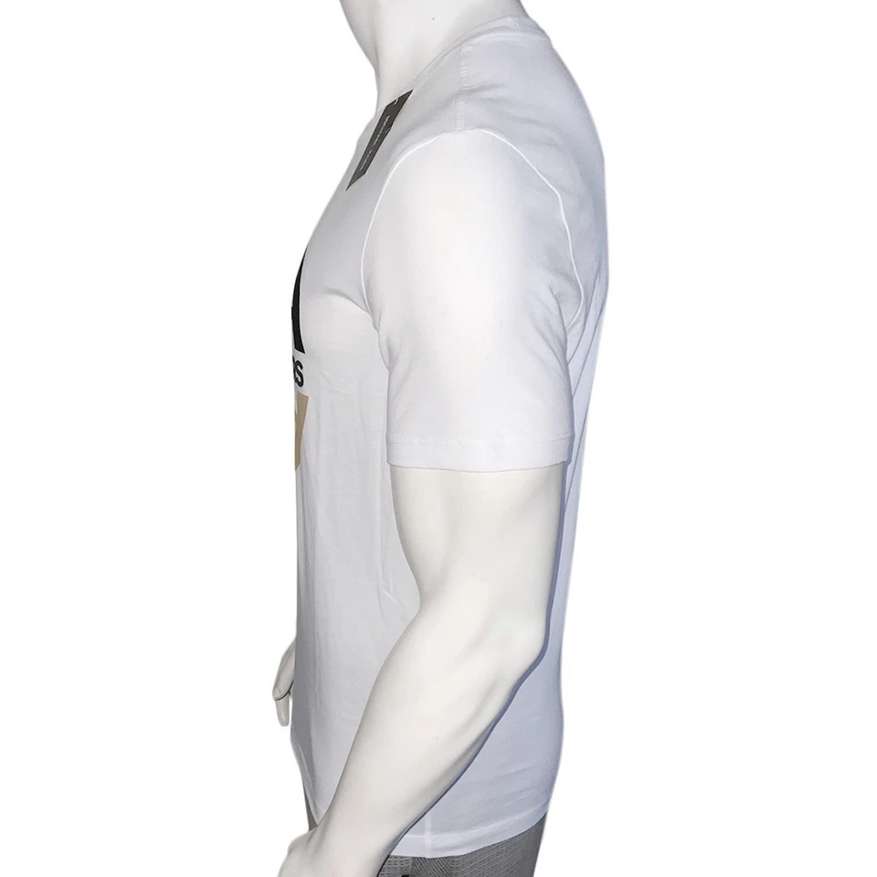 CAMISETA HOMBRE NUEVA CON ETIQUETAS MICHAEL KORS PRECIO DE VENTA SUGERIDO POR EL FABRICANTE $56.99 BLANCA CUELLO REDONDO MANGA CORTA TALLA M Foto 4 de 4