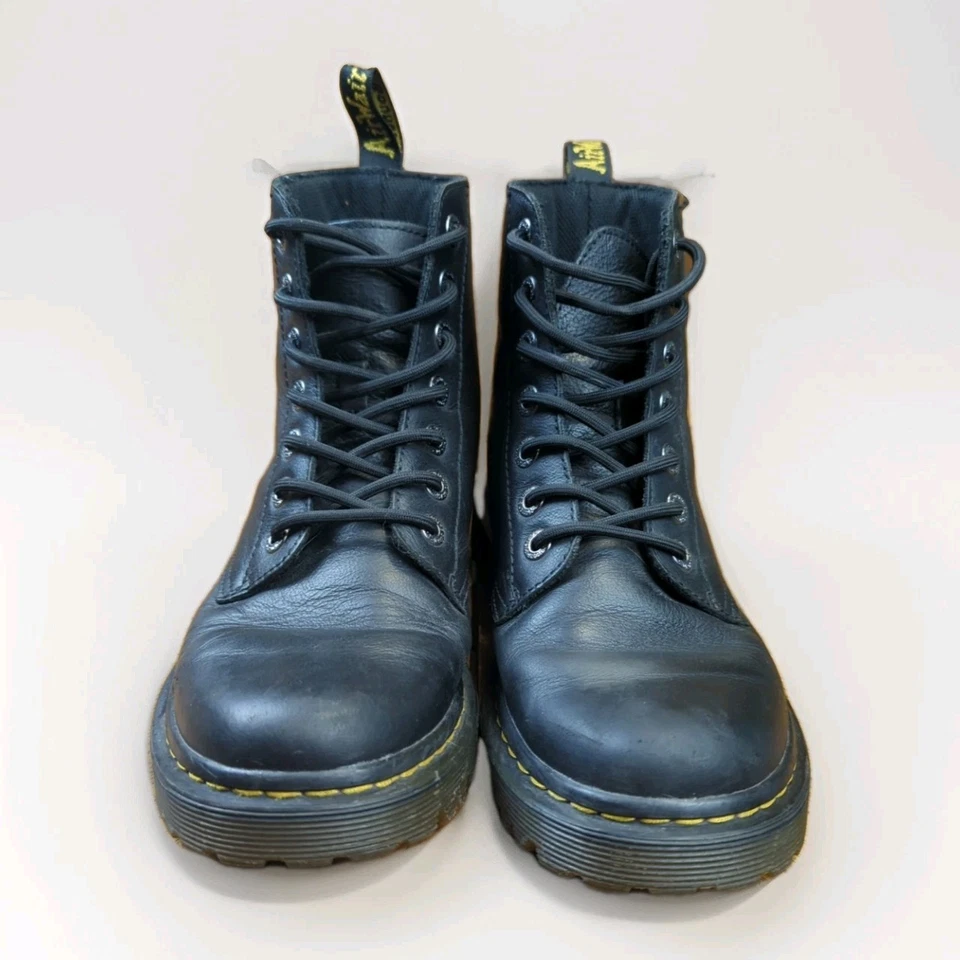 Botas de Combate Dr. Martens Luana 7 Ojos Talla 8 (EE. UU.) Negro T Lamper Cuero  Foto 4 de 4